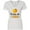 AA-White, variant on Inktastic Orlando Florida Orange in Heart Women's V-Neck T-Shirt