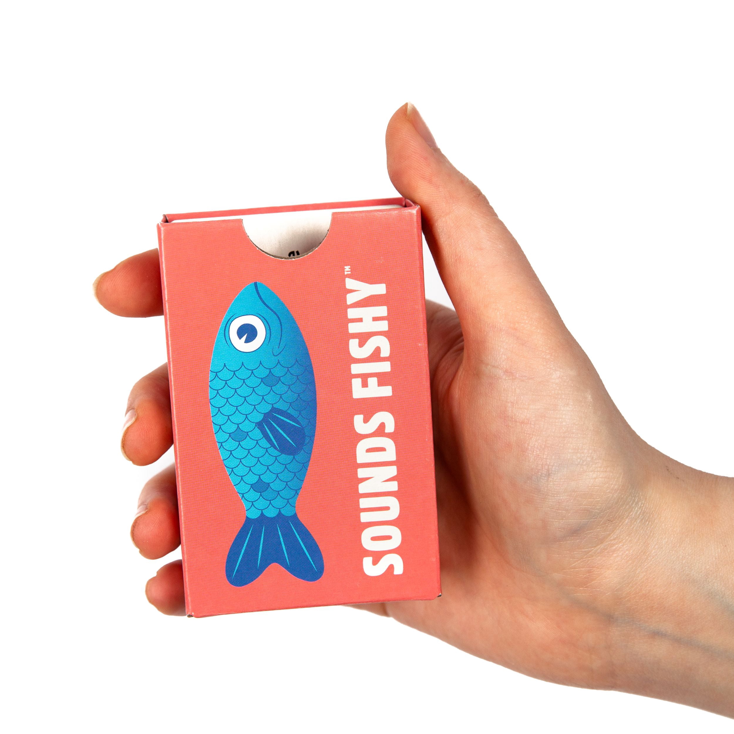 Big Potato Games Sounds Fishy Family Board Game, Hilarious Bluffing Game for Big Groups, 4–10 Players, Ages 10+