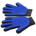 thumbnail image 1 of Guantes de aseo para mascotas DELOMO Upgrade para perros y gatos, 1 par, 1 of 9