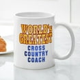 thumbnail image 3 of CafePress - World's Greatest Cross Country Coach Mug - 11 oz Ceramic Mug - Novelty Coffee Tea Cup, 3 of 4