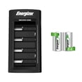 thumbnail image 1 of Cargador Universal Energizer con 2 Pilas Recargables Tamaño C 2300 mAh, 1 of 5