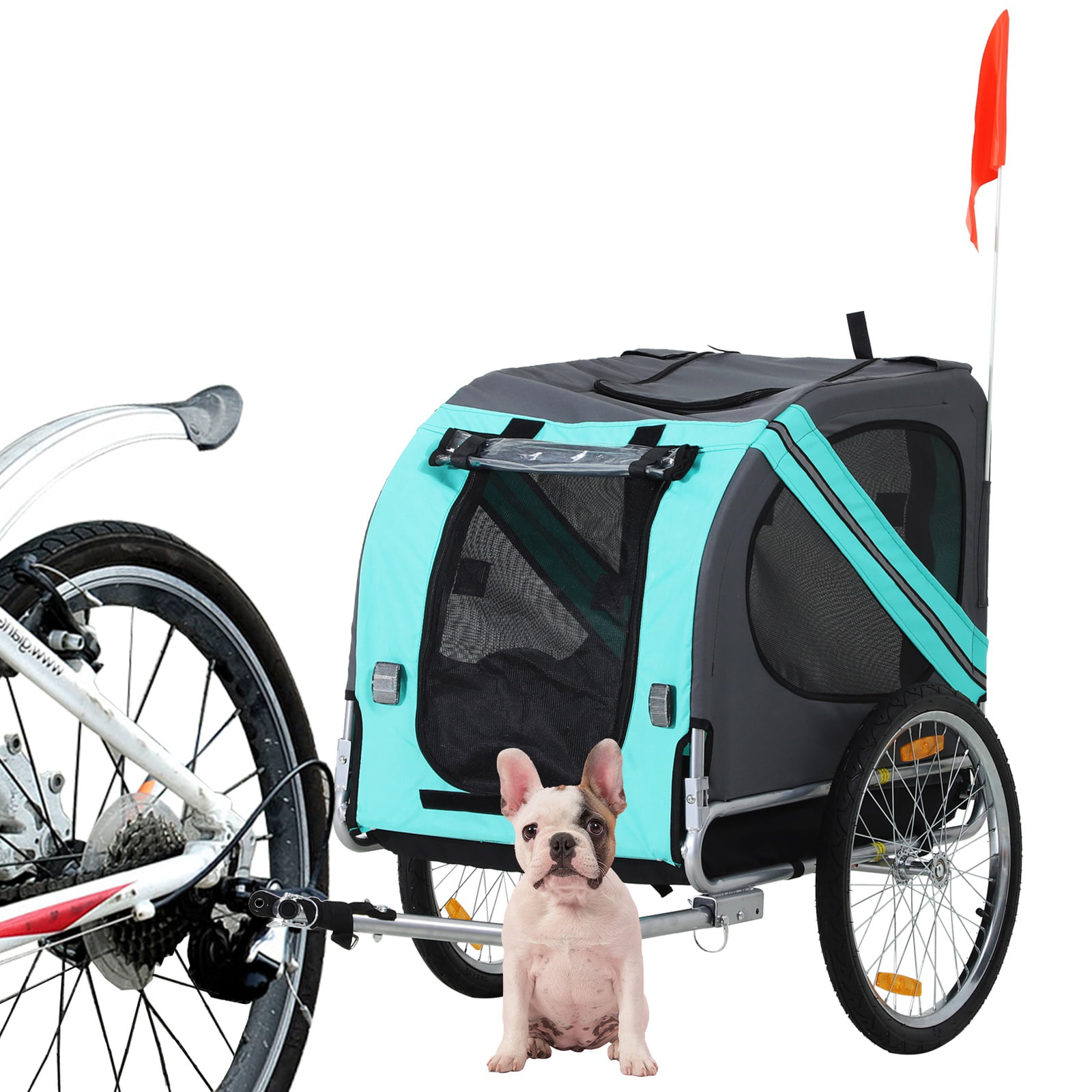 Pet Bicycle Trailer Dog Cat Bike Carrier Pet Bicycle Trailer Dog Cat Bike