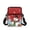 Christmas Snowman Theme, variant on POLERO Crossbody Purse Running Horse Feather Design Lightweight Crossbody Bag for Travel, Polyester Zipper Crossbody Bags
