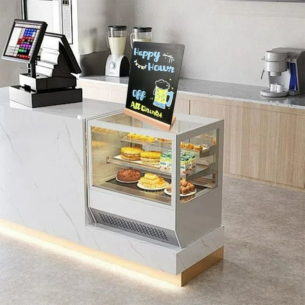 Acrylic Blackboard With Erasable Product Prices Display Boards Desktop Tables Card Boards Advertising Boards Price List