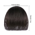 thumbnail image 3 of Frange à Clip Cheveux Humains, Frange à Clip Naturelle pour Filles et Femmes, 3 of 3