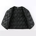 thumbnail image 5 of CPNG Toddler Puffer Vest Boys Girls Button Down Sleeveless Winter Quilted Jacket Casual Jackets V Neck Coat Down Vest Winter Warm Jacket Lightweight Sleeveless Coat, 5 of 6