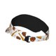thumbnail image 2 of Fotbe Baseball Sport Visera Deportiva con Diseño, Gorra Abierta Ajustable de Algodón para Mujer y Hombre, 2 of 7