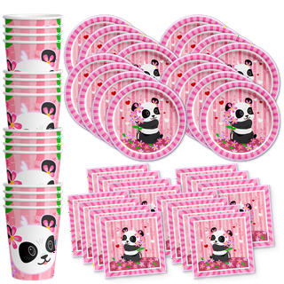  Panda party decorations Panda Birthday Party Supplies for Kids  151 Pcs Panda Disposable Tableware Set your Little One's Birthday Extra  Special with Panda Themed Party Decorations. : Toys & Games