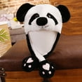 thumbnail image 3 of Long Ears Cartoon Pattern Lovely Plush Hat Girls cap long movable ears Movable Cap Women Toy Photo Prop Beanie, 3 of 5