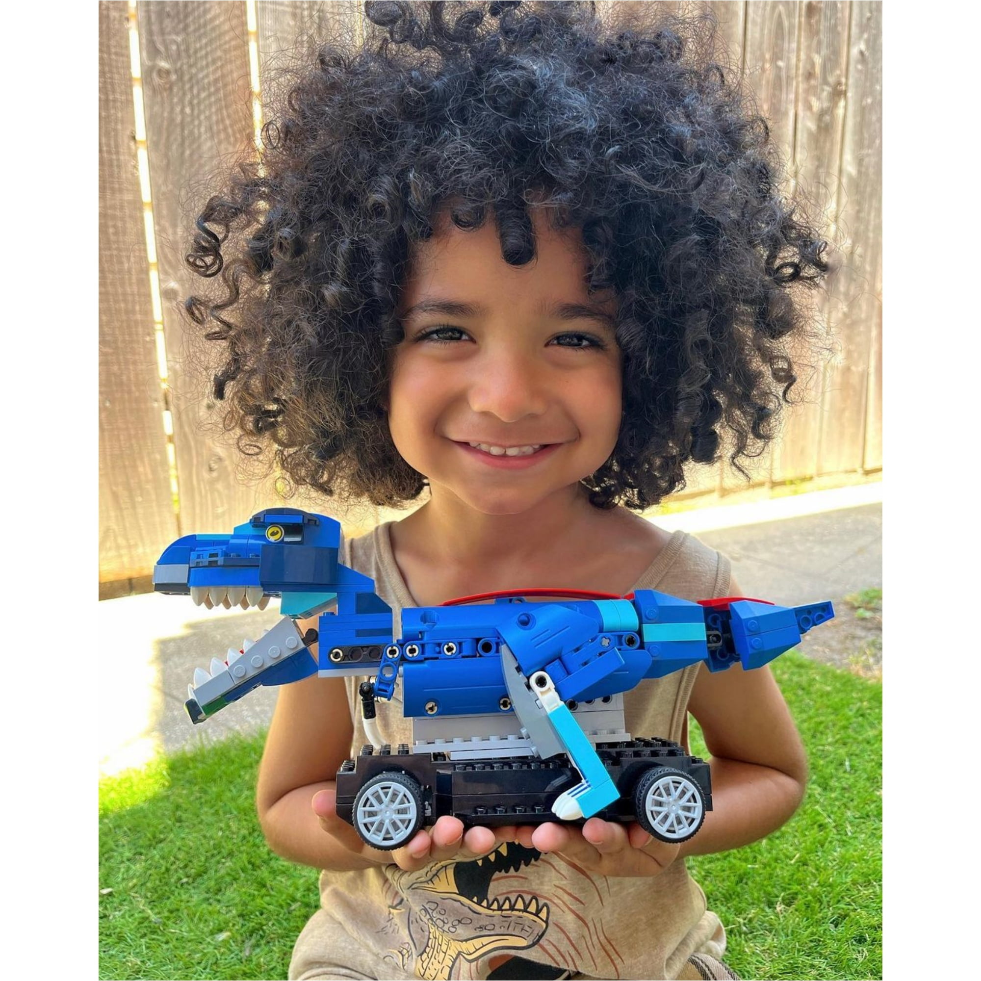 Yerloa Dinosaur Toys for Boys Age 8-12, 343 Pcs Dino Building Kit with Remote Control, STEM Projects Building Blocks Sets, Jurassic Building Kits for Kids 6 7 8 9 10 11 12 + Year Old, Birthday Gifts
