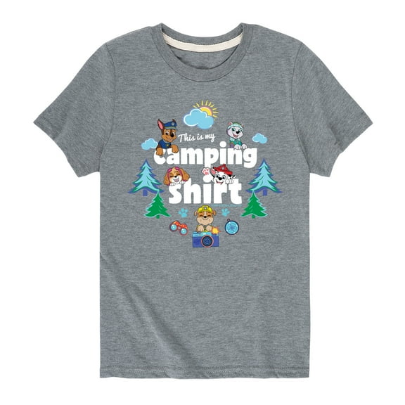 Paw Patrol - This Is My Camping Shirt - Toddler And Youth Short Sleeve Graphic T-Shirt
