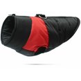 thumbnail image 2 of Abrigo impermeable para perros a prueba de viento, chaqueta para perros de otoño e invierno, ropa gruesa de algodón extra para perros, chaleco cálido de algodón para perros, L, 2 of 5