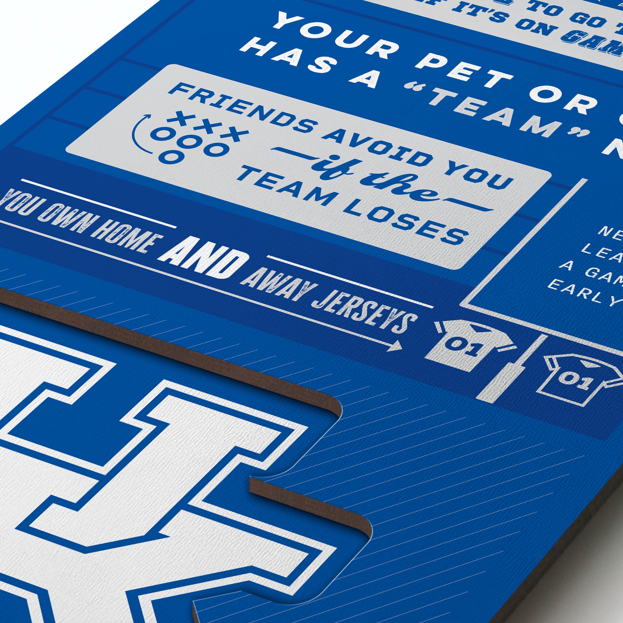 YouTheFan NCAA Kentucky Wildcats 3D Top 10 Wall Art