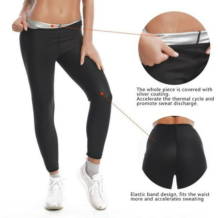 

Ladies Sports And Sweat Sweating Clothes Yoga Sauna Hiking Pants Fitness Body Nine Points Shaping Pants