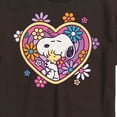 thumbnail image 2 of Peanuts - Hug Heart Flower - Men's Short Sleeve Graphic T-Shirt, 2 of 5