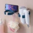 thumbnail image 6 of Wall Mounted Hair Dryer Holder No Drilling Bathroom Organizer Stand For Blow Dryer Storage, 6 of 7