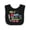 Black and White, variant on Inktastic My Daddy Did It and He Did It for Me with Graduation Cap Boys Baby Bib