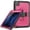 Rose, variant on ELEHOLD Case for Apple iPad Pro 11 2022/2021/2020/2018/air4 10.9/air5,Soft TPU Rugged Durable Case with 360° Rotating Hand Strap & Foldable Hidden Stand & Pencil Holder,Purple