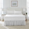 thumbnail image 2 of Faldón para Cama Laura Ashley Home Algodón con Volantes Full Gris, 2 of 4