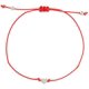 thumbnail image 1 of Pulsera Tobillera De Corazón Chapada En Oro Blanco De 18 Quilates Para Mujeres Hombres Pulseras De Tobillo De Hilo De Cera Ajustables Hechas A Mano Para Mujeres Joyería Minimalista Impermeable Bl, 1 of 4