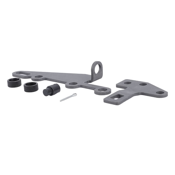 Auto Transmission Shifter Bracket, Steel Smoother Shifting 35498 Strong Support 6PCS Rustproof Shifter Cable Bracket Kit for Turbo TH200 TH350 TH400 700R4 4L60
