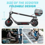 Electric Scooter for Adults – 8.5/10/12 Tires,Peak 500W-700W Motor, 15-30 Miles Range, Up to 20 MPH – Foldable Commuter Scooter for Men & Women