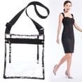 thumbnail image 4 of Bolso Transparente De Tpu, Bolso Cruzado Multiusos, Bolso De Mensajero Transparente Ligero Con Correa Ajustable Para Exteriores, Oficina, Escuela, Estadio Speravity HA016709-00, 4 of 6