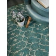 thumbnail image 5 of Furnish My Place Outdoor Collection Geometric Area Rug - 5 ft. 3 in. x 7 ft. 6 in. Ocean, Bohemian Rug for Living Room, Garden, Water Proof Carpet, 5 of 7