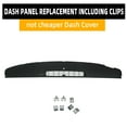 thumbnail image 2 of Kojem Upper Dashboard Front Dash Defrost Vent Cover Overlay w/Grille Trim Panel for 2007-2013 Chevy Silverado Tahoe Yukon Sierra Escalade Replaces 23224733, 2 of 14