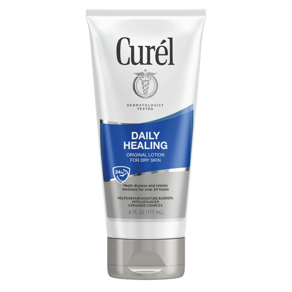 Curel Daily Healing Hand & Body Lotion for Dry Skin, 6 fl oz Walmart