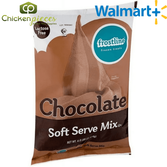 Frostline Chocolate Soft Serve Ice Cream Mix Lactose Free 6 lb