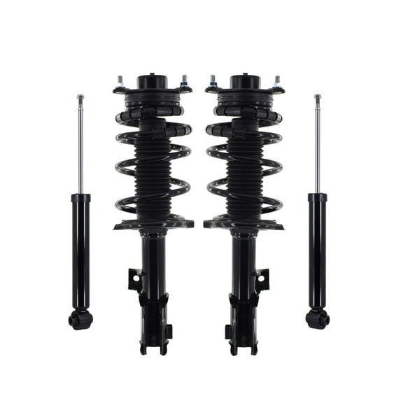 Set 4 Front Quick Complete Strut-Coil Spring-Rear Shock For 2010-2012 Hyundai Genesis Coupe