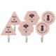 thumbnail image 3 of Ganchos Autoadhesivos Chic Decorativo de Hierro Fundido Ganchos de Pared para Soportes Colgantes para Plantas de Jardín Rosado Soledad Ganchos de pared autoadhesivos, 3 of 10