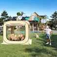 thumbnail image 4 of 6x6 ft Square Instant Pop Up Tent - Outdoor Pop Up Bubble Tent, Portable Screened Shelter, Camping Sun Shelter, for Patio, Backyard, 4 of 7