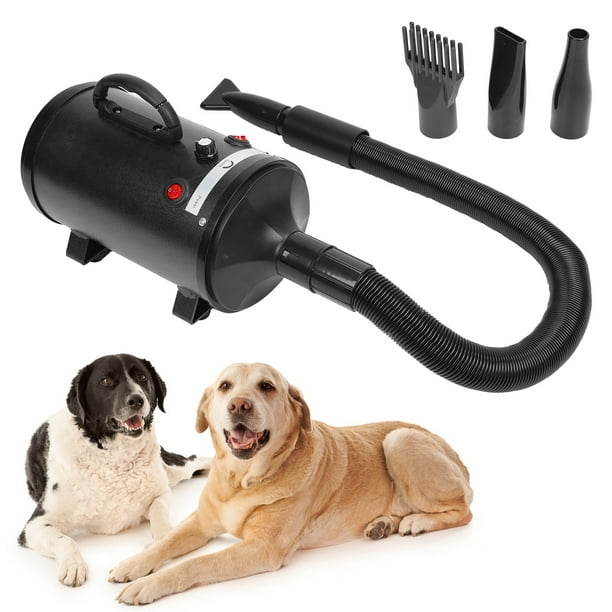 HERCHR Dog Dryer Pet Water Blowing Machine Pet Hair High Power Grooming  Blower Adjustable Speed Dog Dryer,Pet Hair Force Blower 