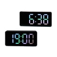 thumbnail image 3 of reloj electronico,Alarmas digitales Reloj Control por ,Reloj electrónico LED con indicador de temperatura,Escritorio Escritorio Reloj 12/24H Carga USB silenciosa,Dormitorio Zulema  reloj electronico, 3 of 8