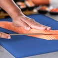 thumbnail image 3 of Dexas NSF Certified Polysafe Cutting Board with Handle, 11 x 14.5 Inches, Reversible Kitchen Cutting Board, Blue, 3 of 6