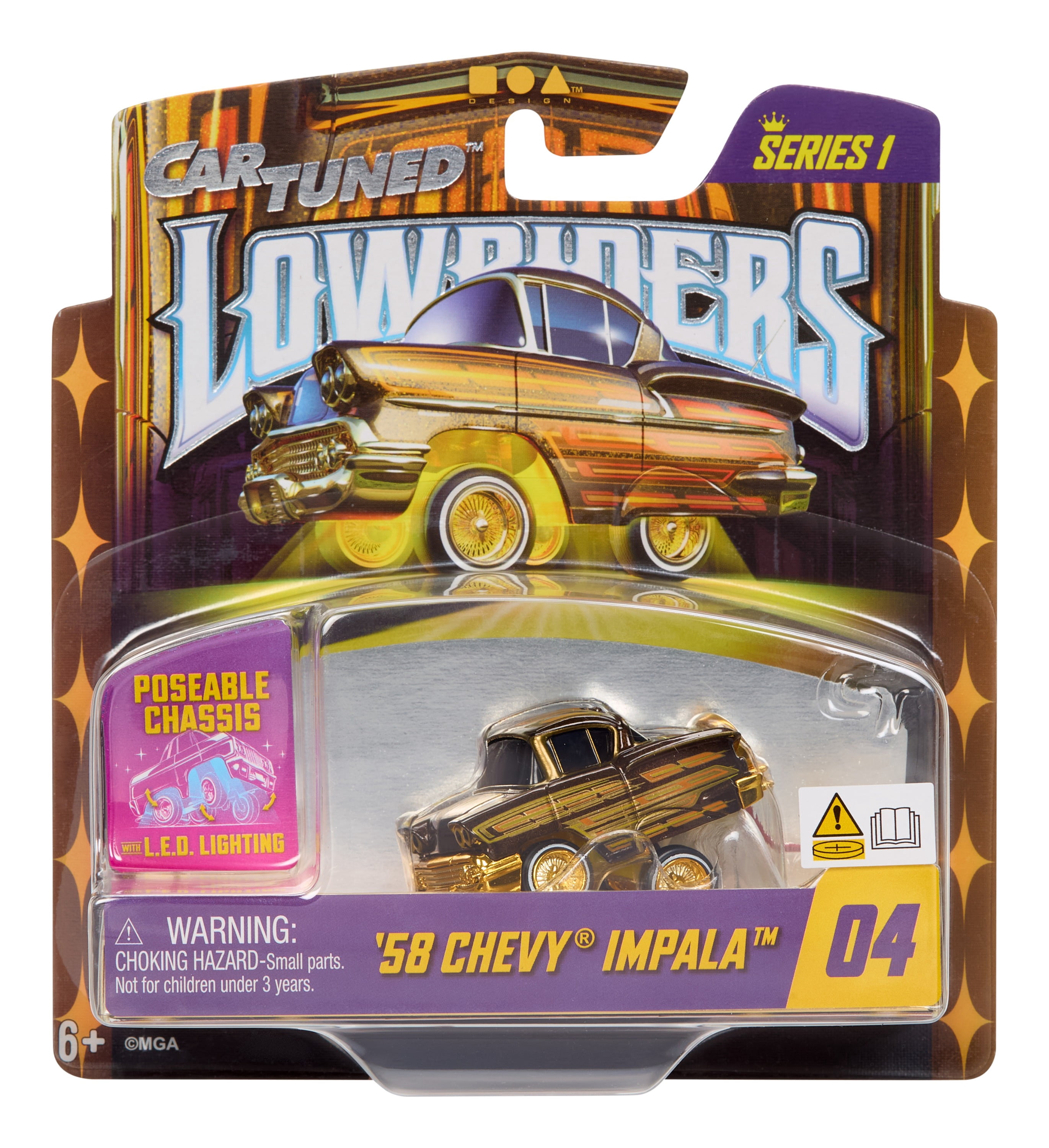 Car Tuned 541967-XX2 Lowriders Series 5 Chevrolet Double Pack Cars