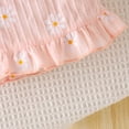 thumbnail image 6 of Summer Toddler Girl Clothes Girl Clothes Size 6 Toddler Baby Girl Summer Clothes Short Sleeves T-Shirt Tops + Shorts Cute Outfits Set Pink 18-24 Months Girls Summer Set 1-4 Years,2-3 Years, 6 of 9