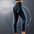 thumbnail image 3 of 3D Leggings for Women, High Waisted Body Sculpt Compression Workout Leggings, Yoga Pants, Pilates, Gym, Casual, 3 of 7