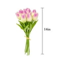 thumbnail image 2 of Artificial Real Touch Tulip Stems (Bunch of 10), 2 of 2