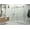 Matte Black, variant on Glass Warehouse 90SL-72-32-SB Nova 78" High X 72" Wide X 32" Deep Sliding Frameless Shower