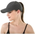 thumbnail image 7 of Womens Baseball Cap -Cross Ponytail Hat Baseball Cap, 7 of 7