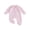Pink, variant on BemeyourBBs Newborn Baby Girl Boy Spring Fall Winter Clothes Outfit Footed Romper 0 3 6 Months Casual Long Sleeve Lapel Collar Stripes Print Zip Up Footie Jumpsuit One Piece Outfits
