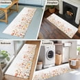thumbnail image 6 of Watercolor Flower Area&nbsp;Rug 2x6ft Retro Wildflower Non-Slip&nbsp;Washable Square&nbsp;Rugs Soft Felt Indoor Floor Mat for Bedroom Kitchen Living Room Bathroom, 6 of 9