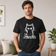 thumbnail image 2 of Funny Cat Graphic T-Shirt, Fluff Around and Find Out Unisex Tee, 2 of 9