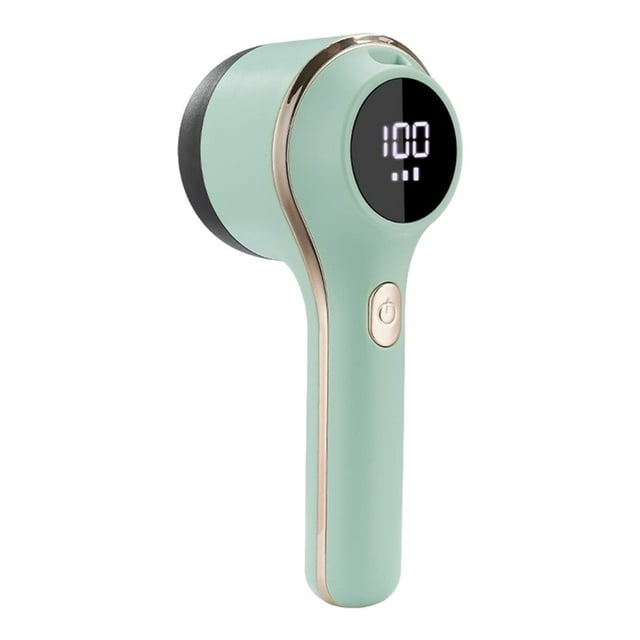 Lksixu Fabric Shaver And Lint Remover, Rechargeable Model Sweater Defuzzer With 3 -Speeds, LED Display Screen, Battery Operated, Clothes Fuzz Kitchen Gadgets