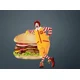 thumbnail image 5 of Disfraz de payaso tío M, disfraz de Ronald M, disfraz de payaso para fiesta de máscaras, disfraz de bienvenida para adulto y niño, 5 of 5