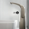 thumbnail image 4 of Chateau Single Hole, Single-Handle, High Arc Bathroom Faucet in Brushed Nickel, 4 of 12