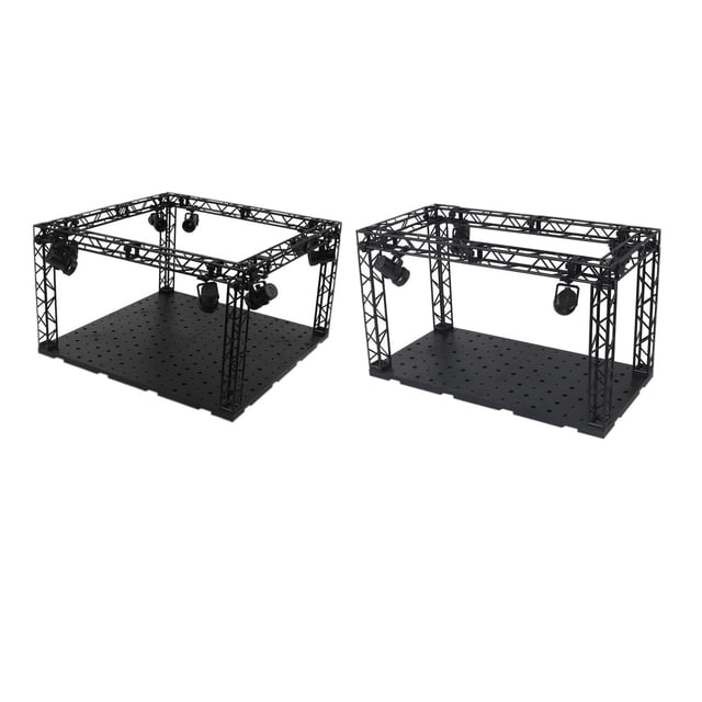 base de de cochera de 2 piezas para edificios de bricolaje modelo 1/144 RG CUTICAT marcador de gundam